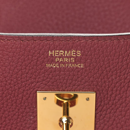 Hermes Togo Birkin 30 Rouge Grenat 7 of 10