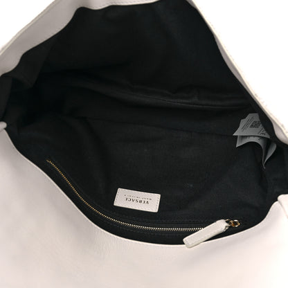 Versace Nappa Barocco Quilted Vanitas Crossbody White 5 of 9
