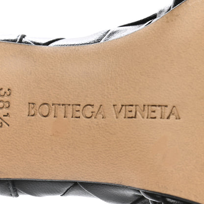 Bottega Veneta Nappa Maxi Intrecciato Lido Mule Sandals 38.5 Black 6 of 9