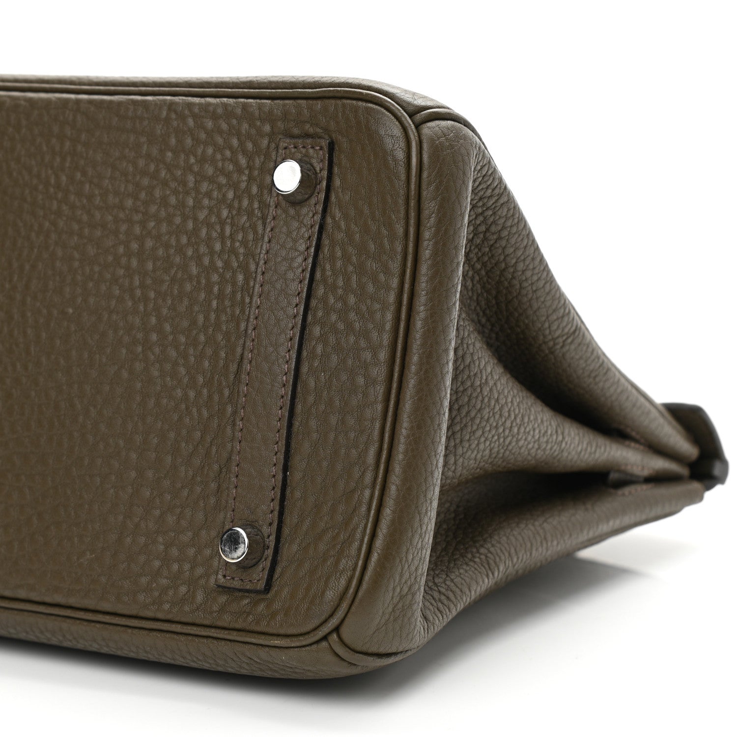 Hermes Taurillon Clemence Birkin 30 Eucalyptus 9 of 13