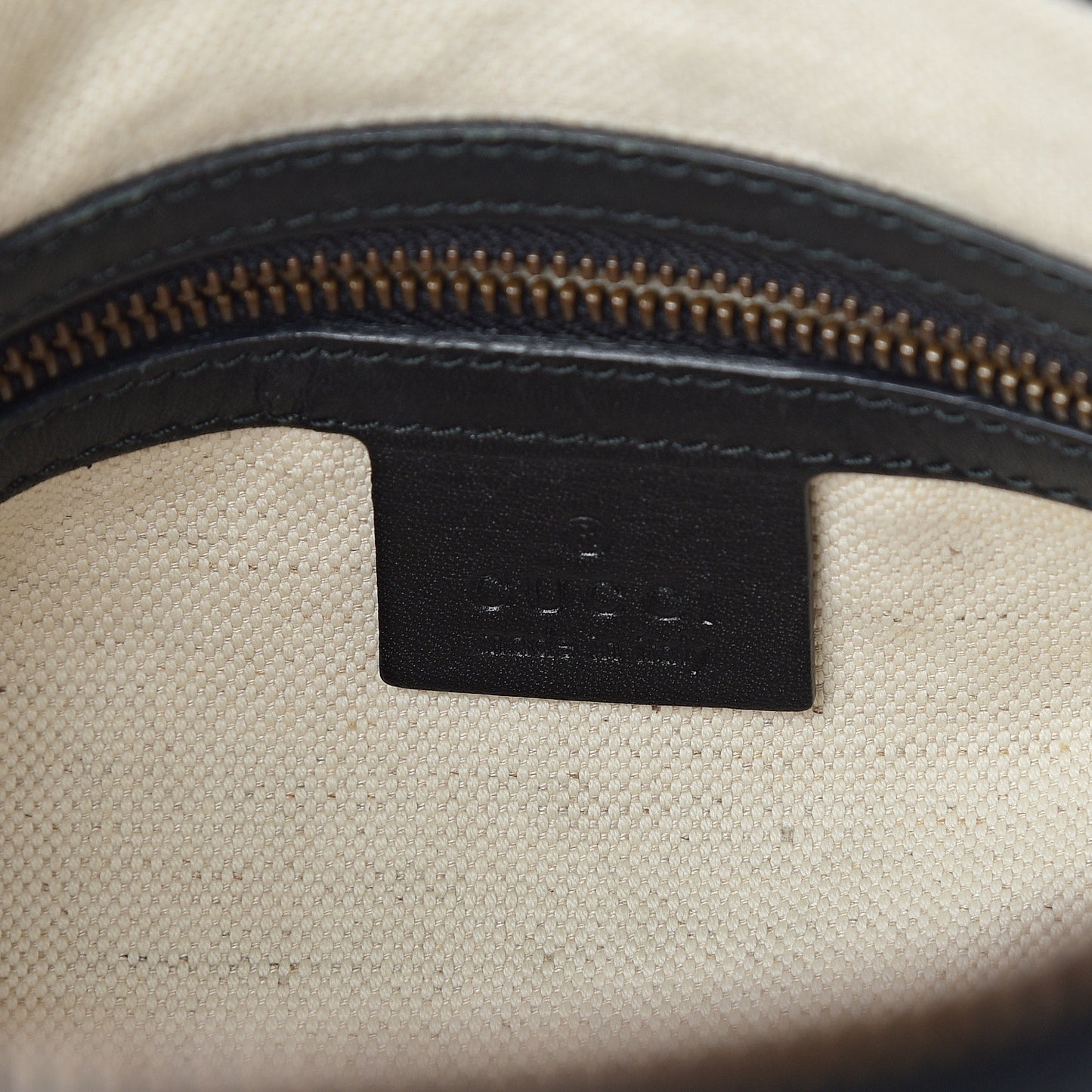 Guccissima Small Scarlett Studded Interlocking G Hobo Black