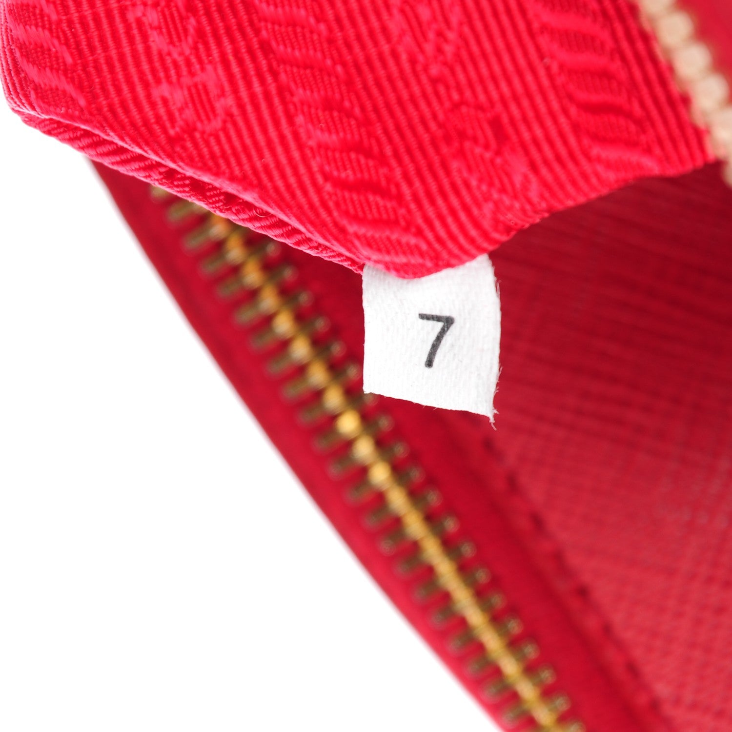 Prada Saffiano Small Galleria Double Zip Tote Fuoco 8 of 10