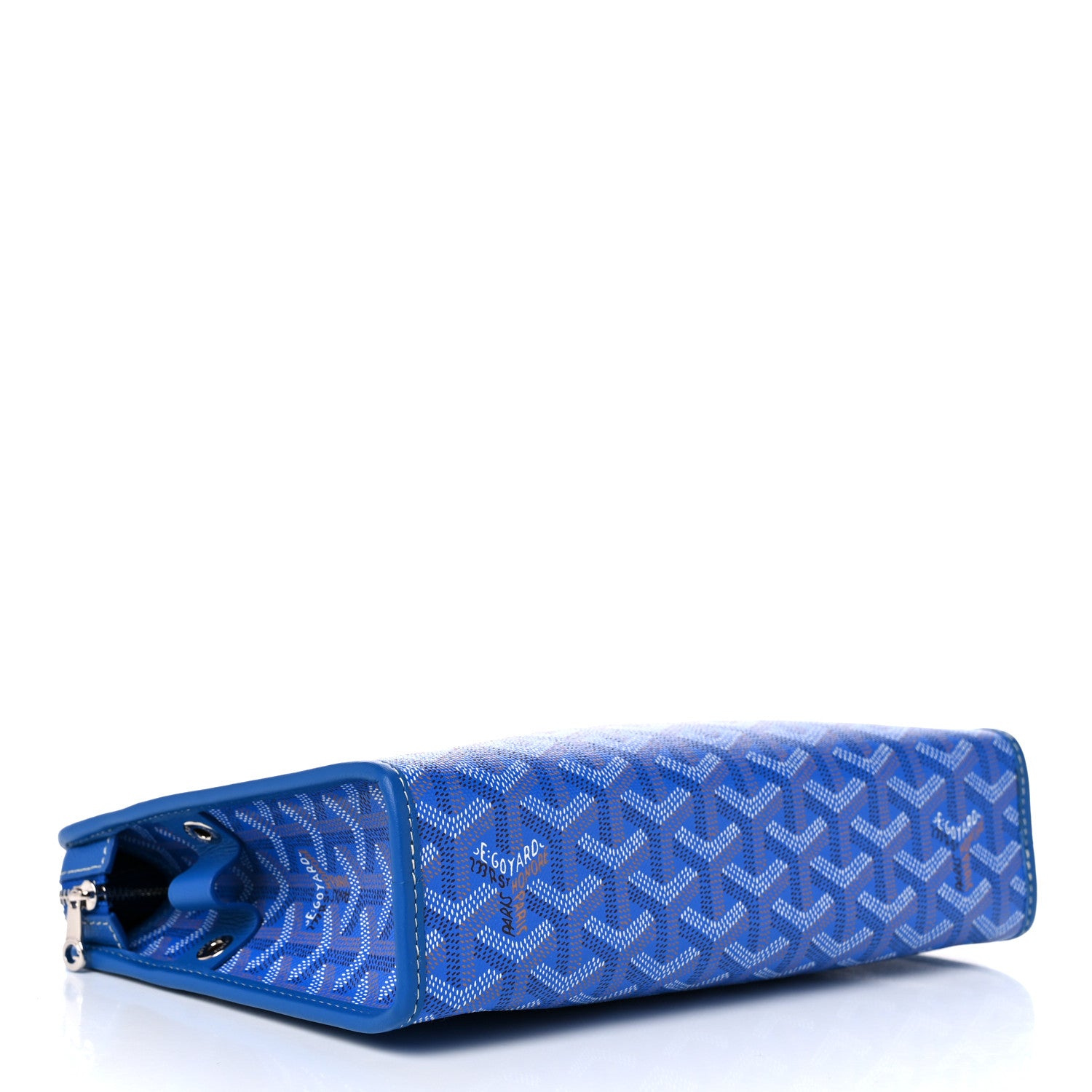Goyard Goyardine Jouvence Toiletry Pouch Sky Blue 4 of 8