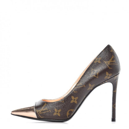 Louis Vuitton Monogram Cherie Pumps 36 Rose Gold 1 of 9