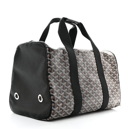 Goyard Goyardine Voltigeur MM Pet Carrier Black 2 of 9
