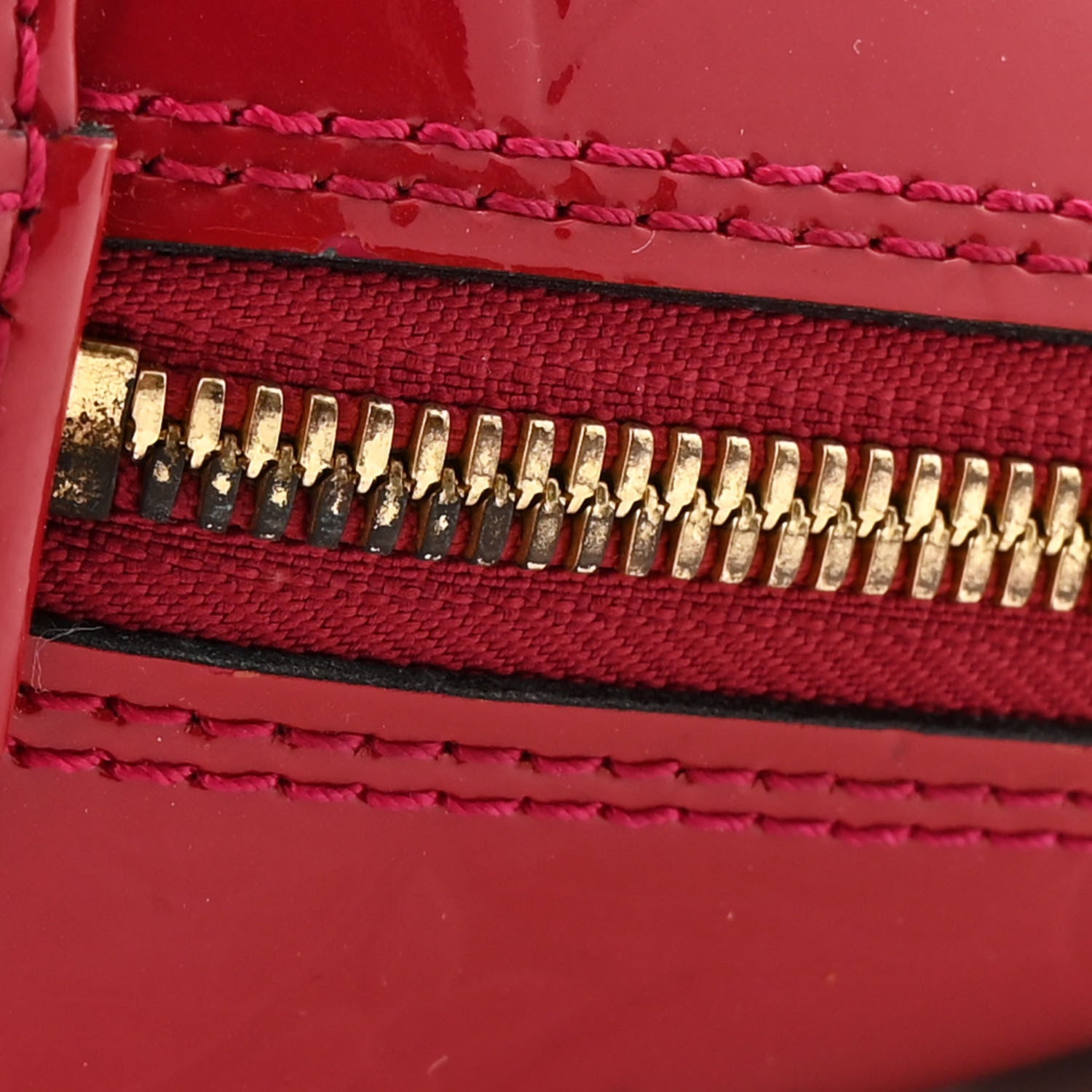 Louis Vuitton Vernis Alma BB Rose Indien 11 of 11
