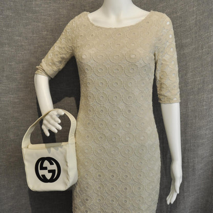 Gucci Patent Small GG Handbag Ivory 2 of 9