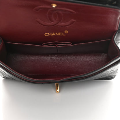 Chanel Lambskin Quilted Small Double Flap Black 4 of 17