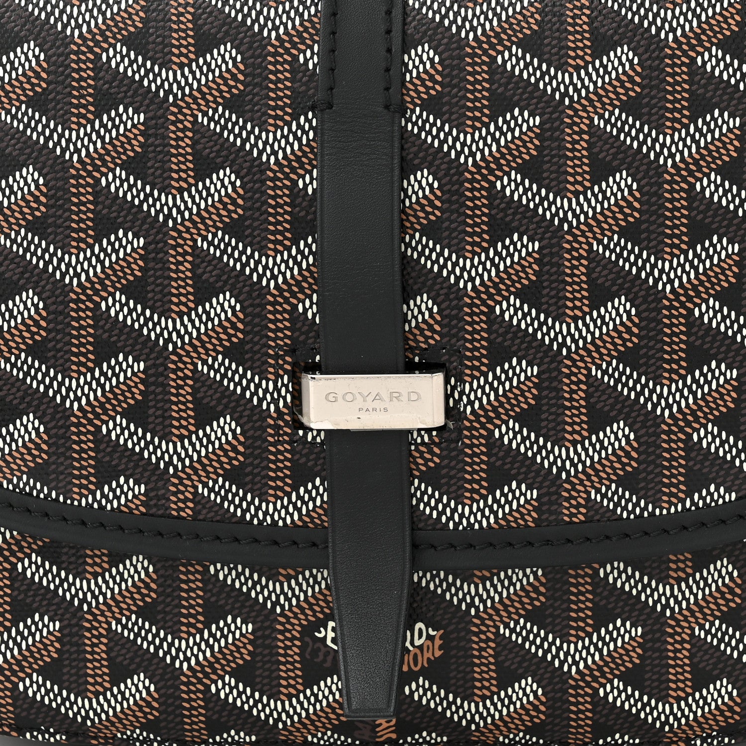 Goyard Goyardine Belvedere II PM Messenger Bag Black 7 of 9
