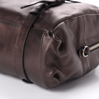 Prada Vitellino Mordo Bauletto Tote Antico Mordore 6 of 11