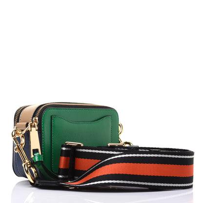 Marc Jacobs Saffiano Small Snapshot Camera Bag Green Multicolor 3 of 18