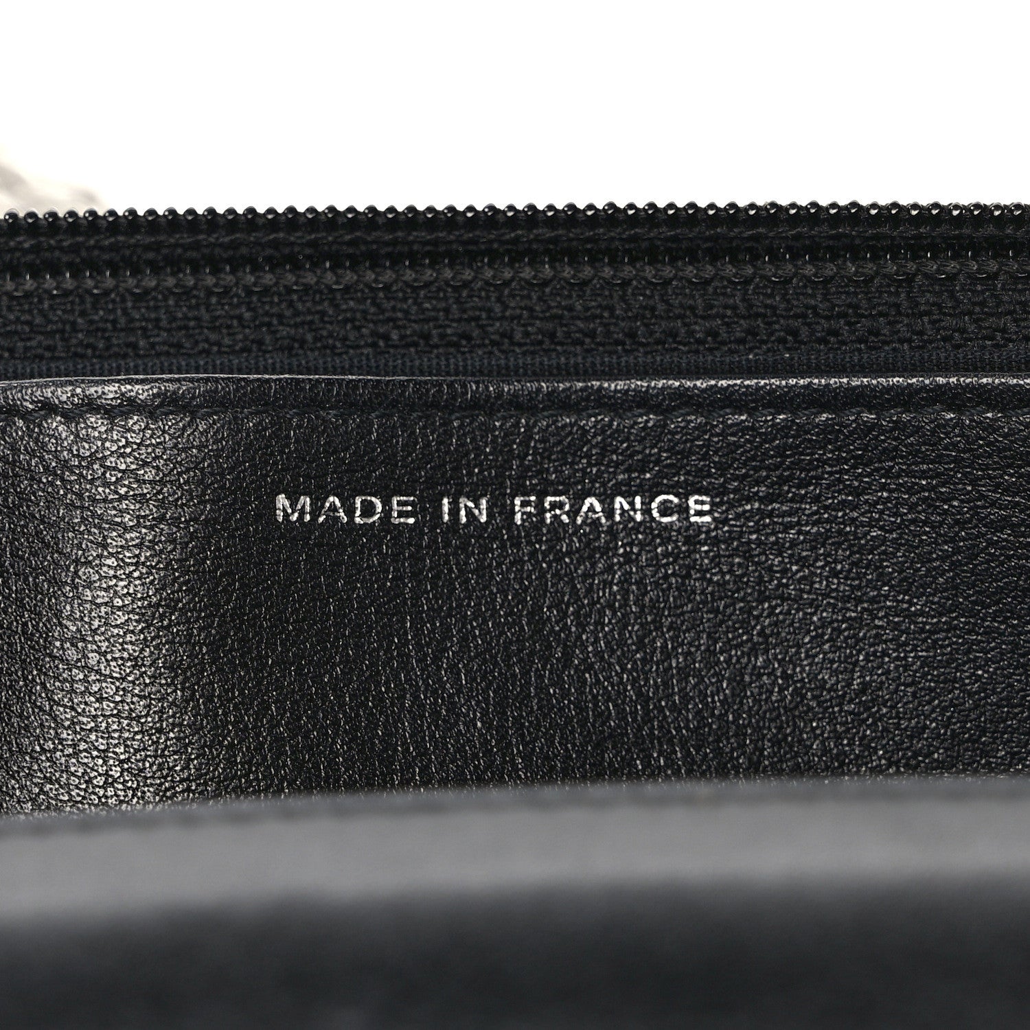Chanel Patent Quilted Brilliant Wallet On Chain WOC Black 7 of 10