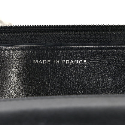 Chanel Patent Quilted Brilliant Wallet On Chain WOC Black 7 of 10