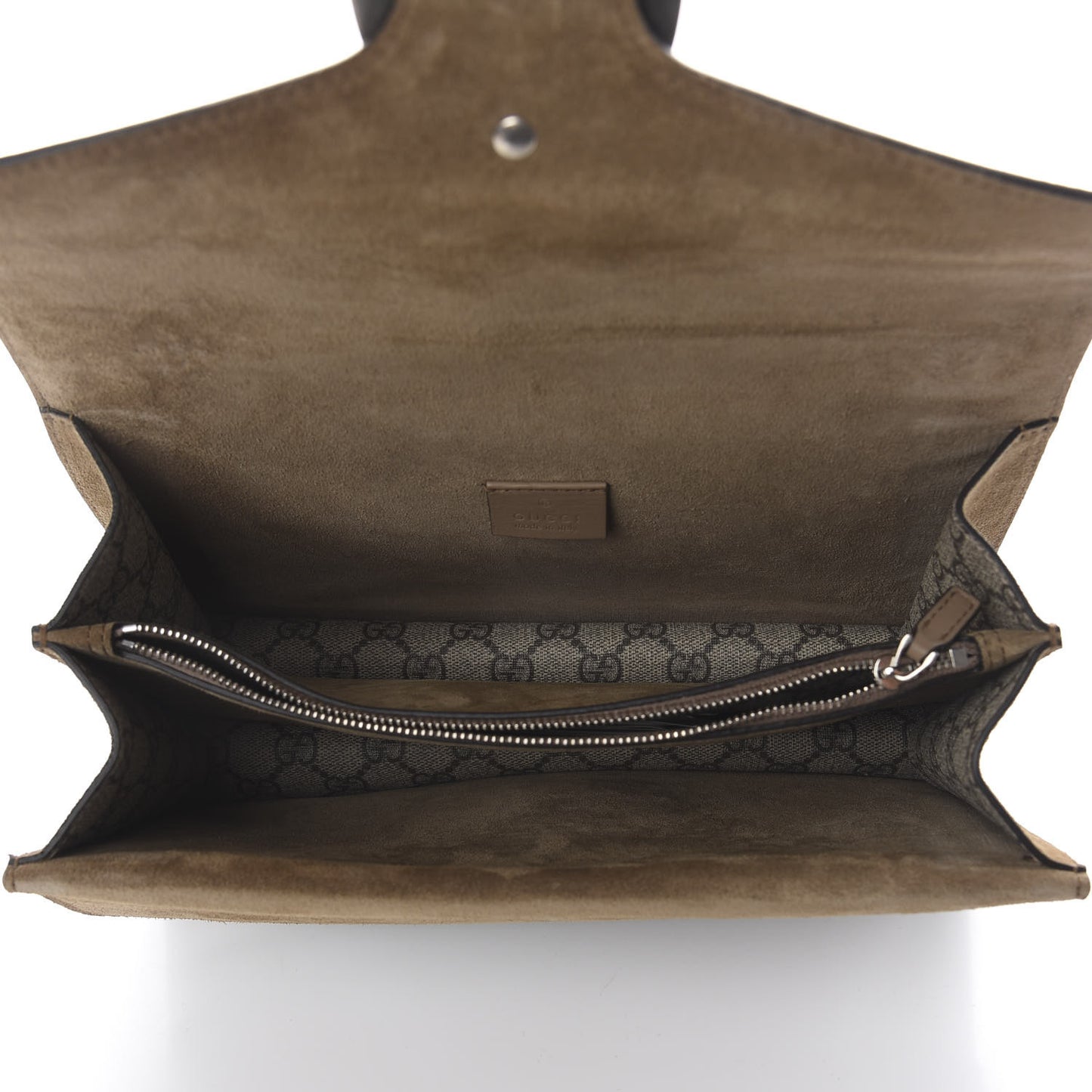 GG Supreme Monogram Small Dionysus Shoulder Bag Taupe