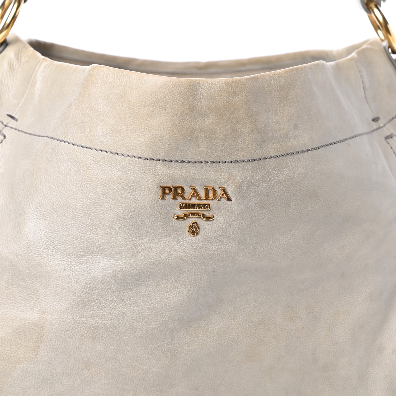 Prada Vitello Hobo Sabbia 7 of 9