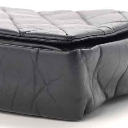 Chanel Aged Calfskin Quilted Small Pondichery Flap Black 10 of 10