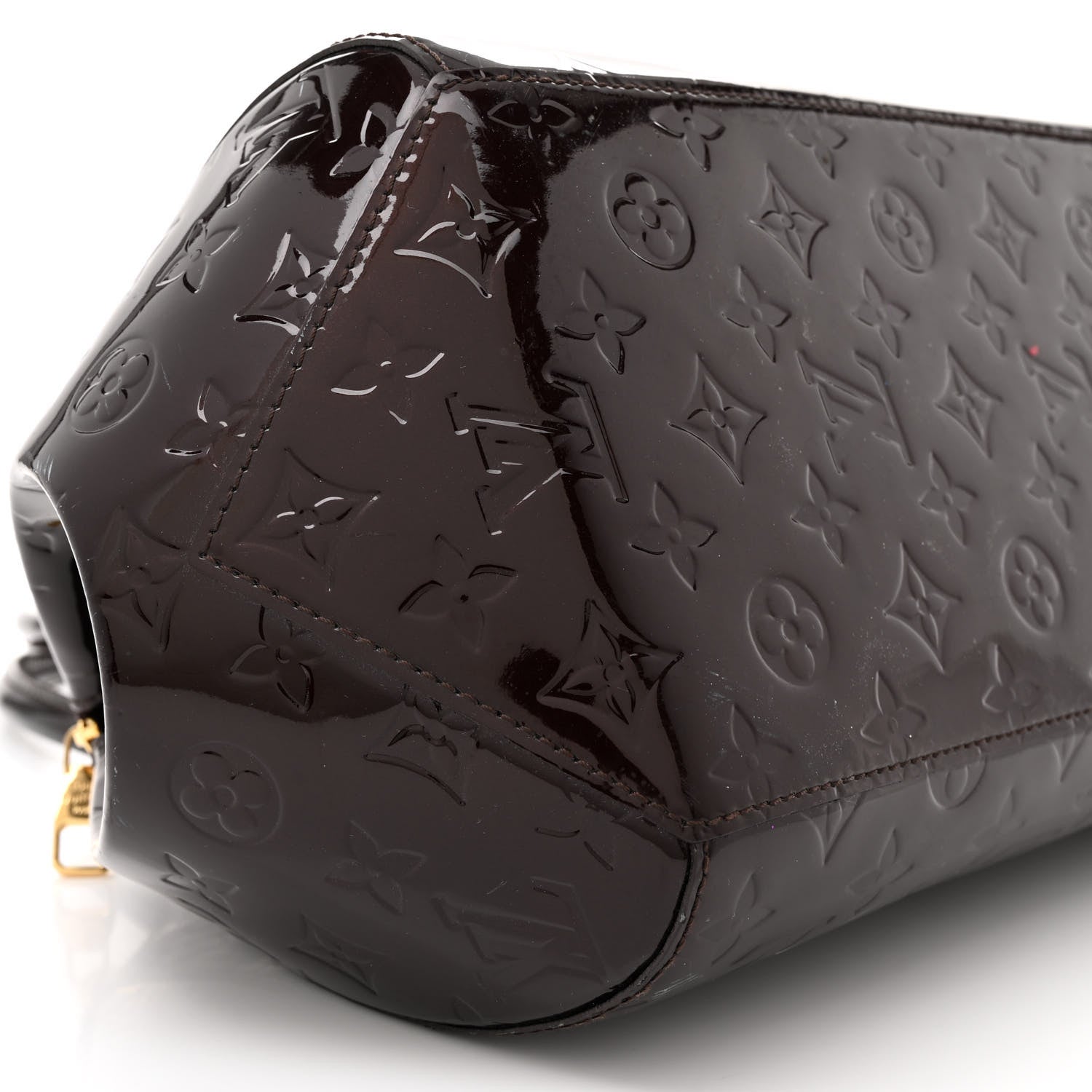 Louis Vuitton Vernis Sherwood GM Amarante 9 of 12