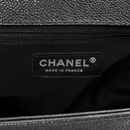 Chanel Caviar Quilted New Medium Boy Flap Black 6 of 12