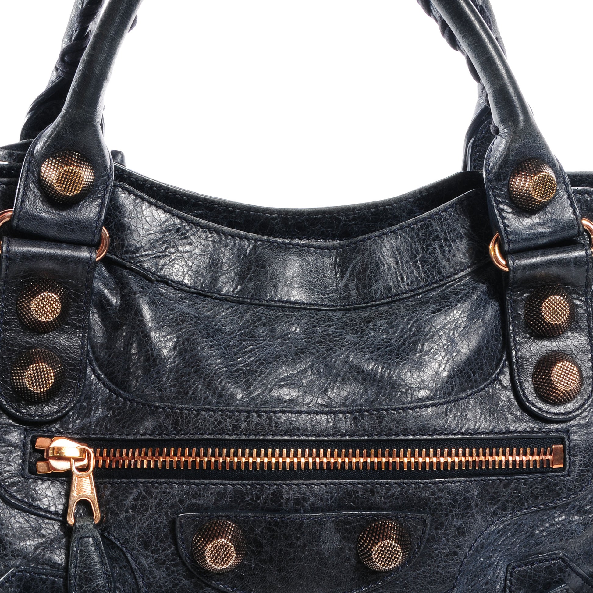 Balenciaga Agneau Giant 21 Rose Gold Hardware City Dark Night 8 of 9