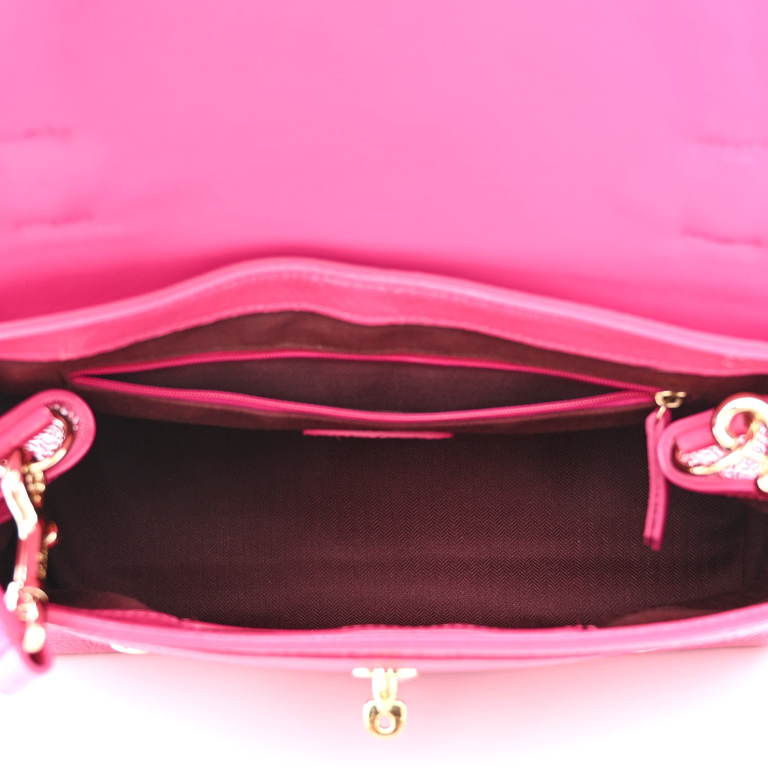 Mulberry Spongy Patent Small Alexa Pink 5 of 13