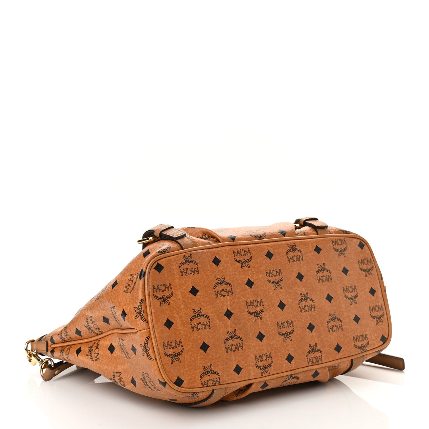 Visetos Medium Essentials Shopper Tote Cognac