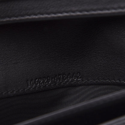 Gucci Guccissima Continental Flap Wallet Black 6 of 8