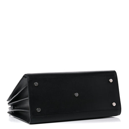 Saint Laurent Grained Calfskin Small Sac De Jour Black 5 of 15