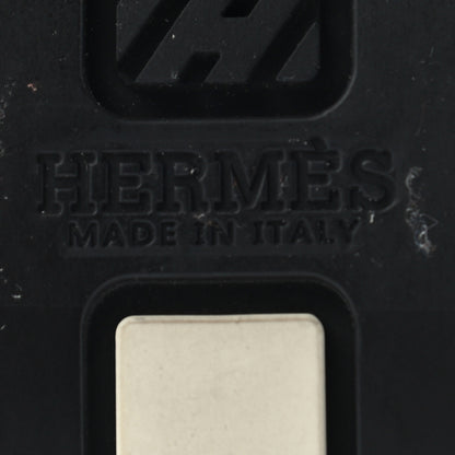 Hermes Technical Canvas Suede Goatskin Womens Stadium Sneakers 38.5 Black Multicolor 8 of 10