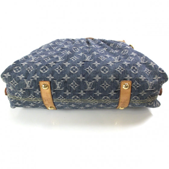 Louis Vuitton Denim Neo Cabby MM Blue 4 of 9