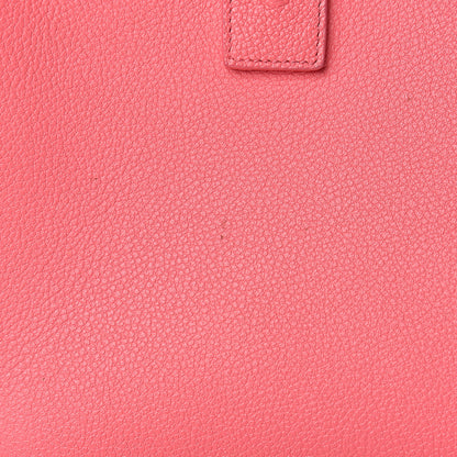 Saint Laurent Grained Calfskin Baby Sac De Jour Rose Clair 11 of 16