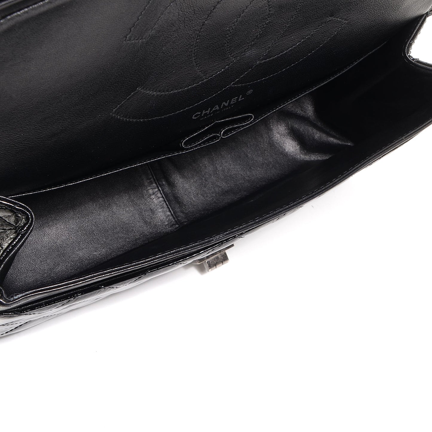 Distressed Patent 2.55 Reissue 227 Black