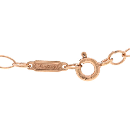 Tiffany 18K Rose Gold Oval Link Chain 16" 4 of 5