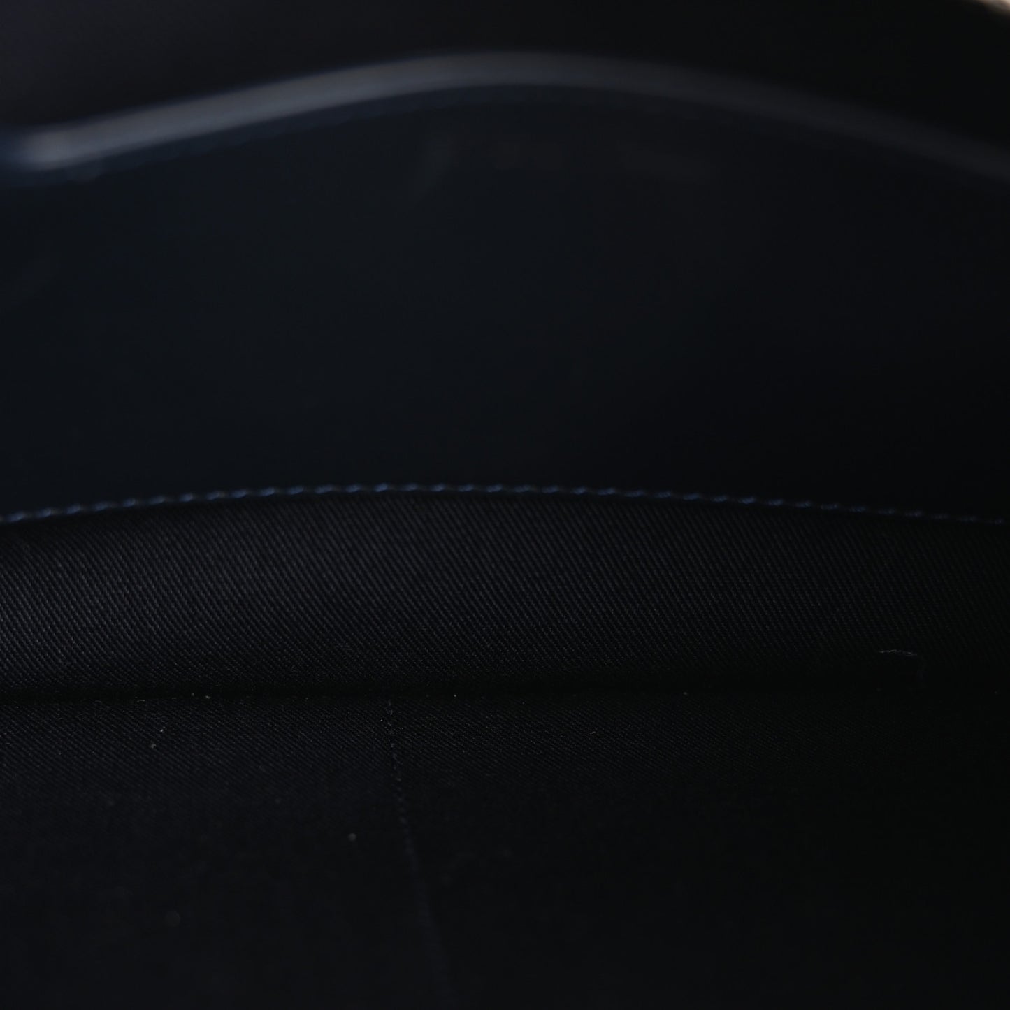 x Denim Tears A5 Oblique Flat Pouch Wristlet Blue