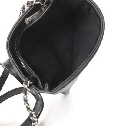 Chanel Lambskin Quilted Crossbody Bag Black 7 of 11