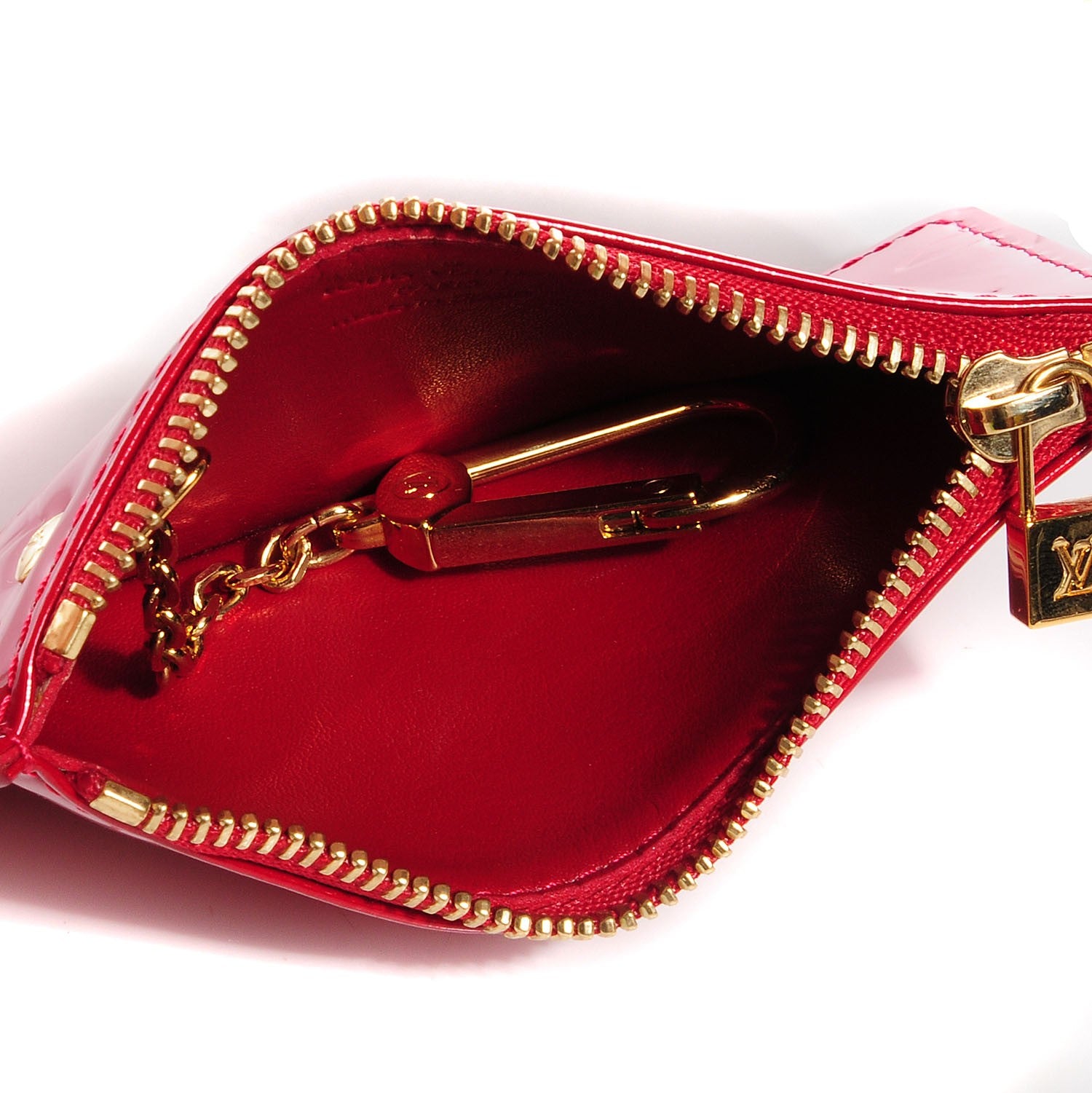 Louis Vuitton Vernis Key Pouch Pomme D'Amour 5 of 8