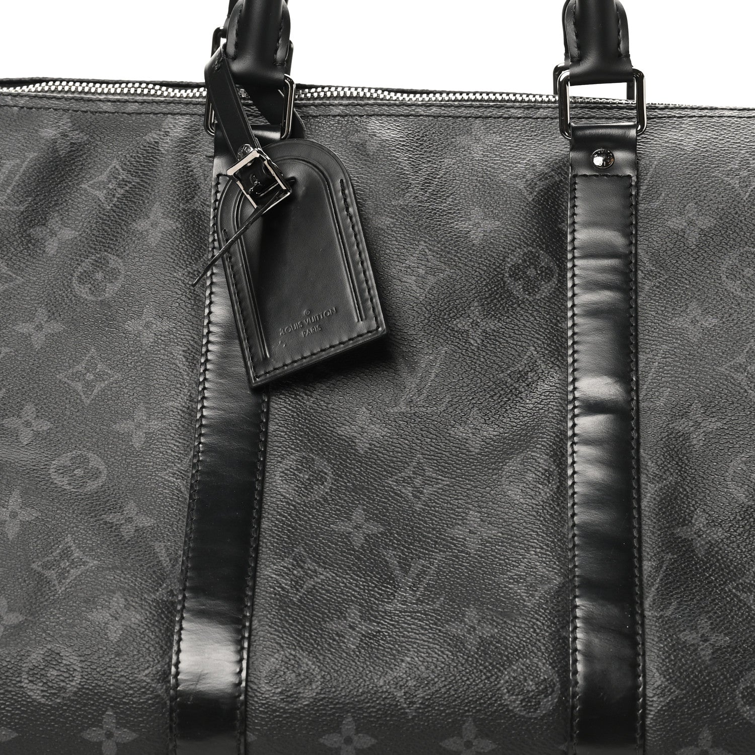 Louis Vuitton Monogram Eclipse Keepall Bandouliere 55 6 of 10