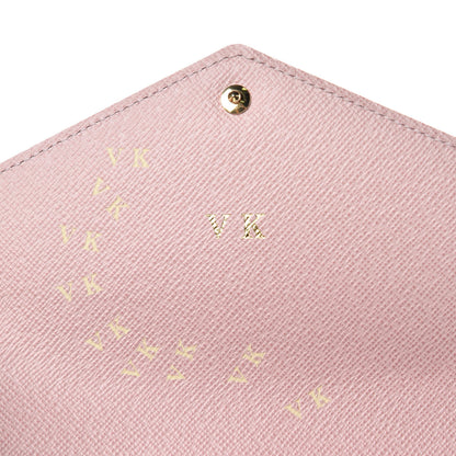 Louis Vuitton Monogram Jeanne Wallet Rose Ballerine 6 of 9