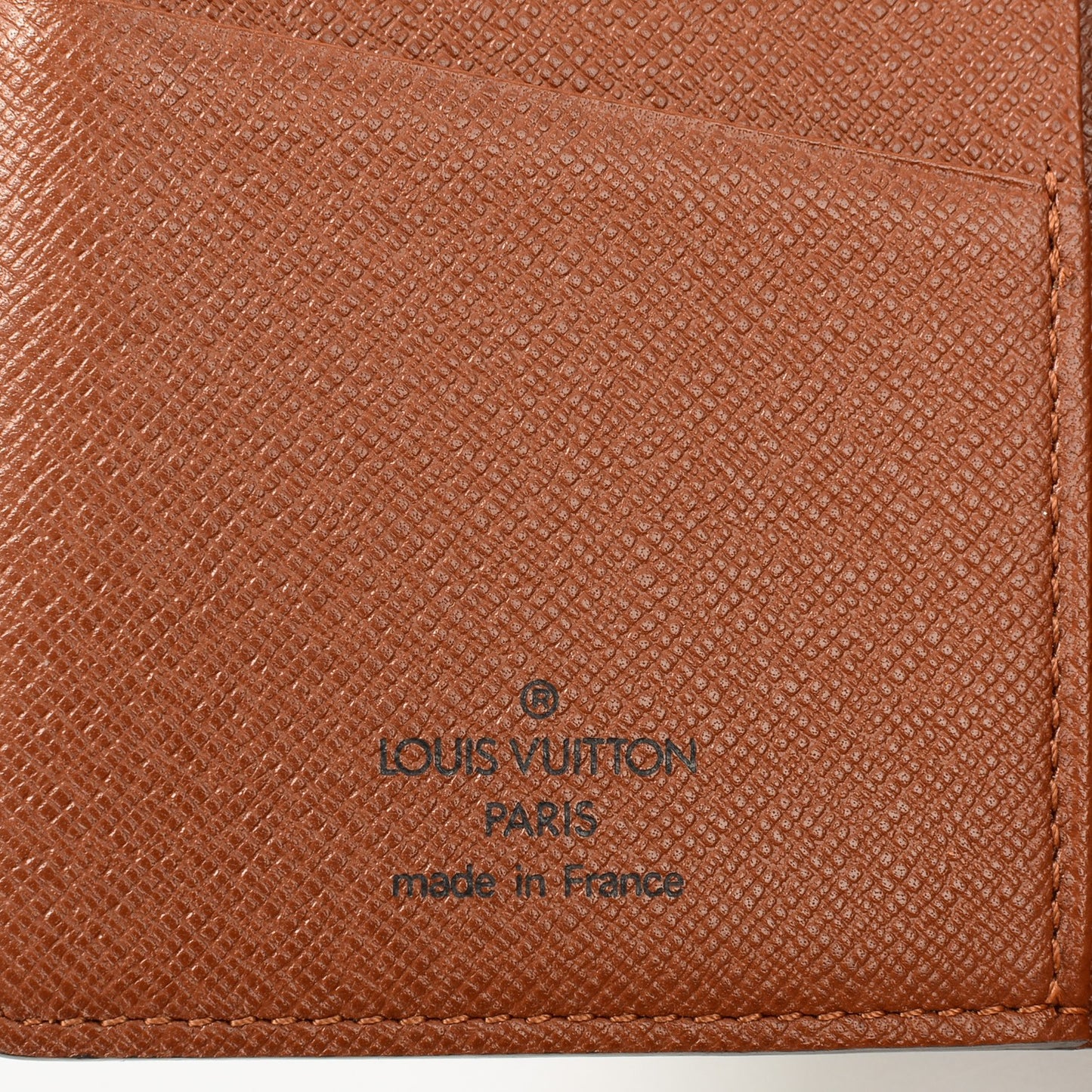 Monogram Porte Valeurs Checkbook Wallet