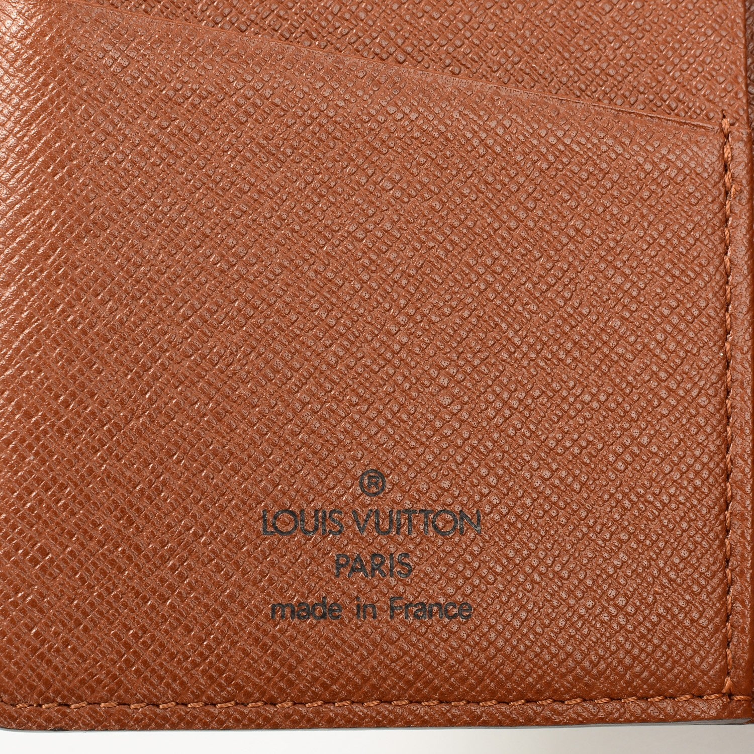 Louis Vuitton Monogram Porte Valeurs Checkbook Wallet 6 of 7