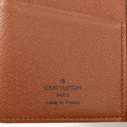 Louis Vuitton Monogram Porte Valeurs Checkbook Wallet 6 of 7