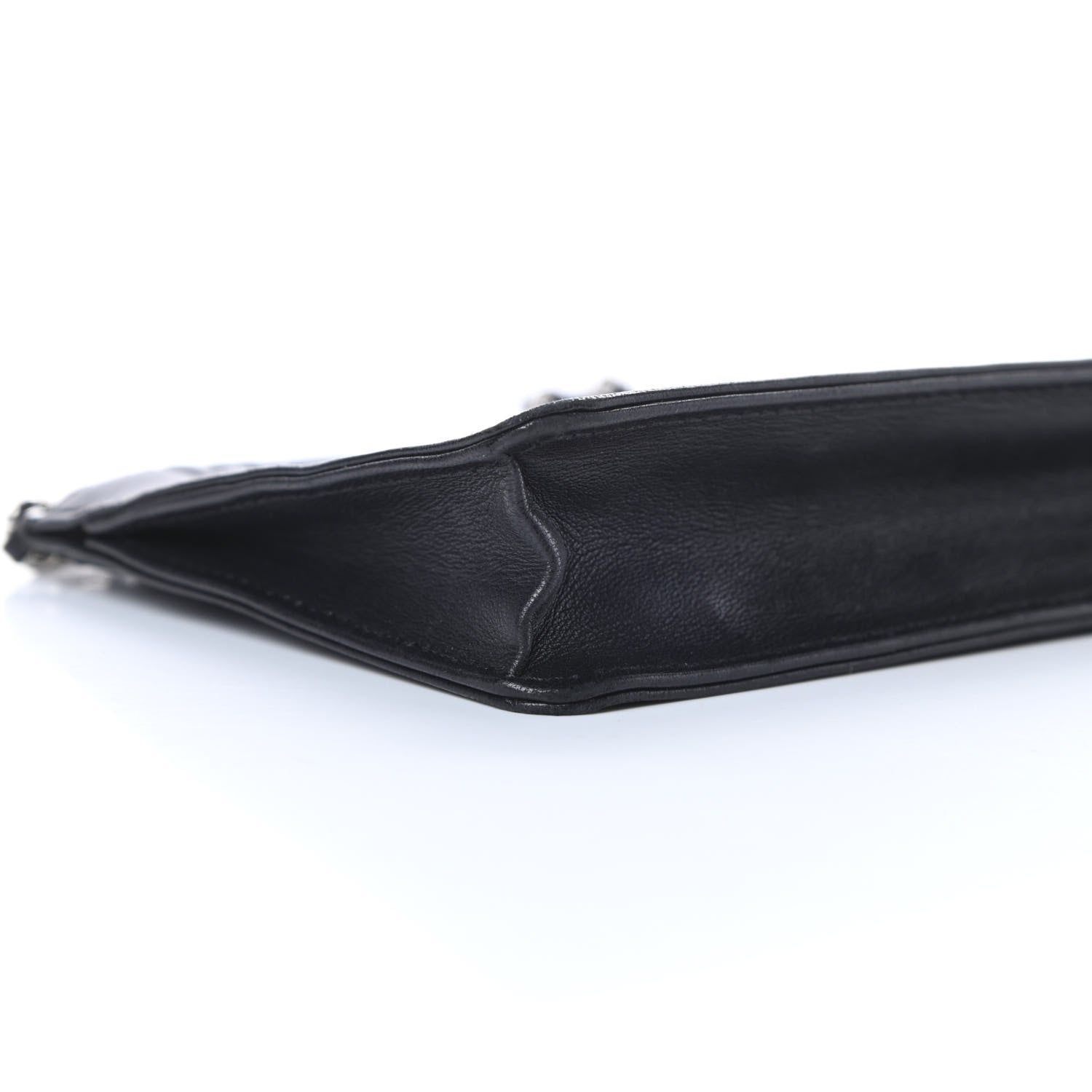 Chanel Lambskin Precious Symbols Pochette Black 9 of 11