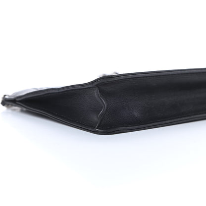 Chanel Lambskin Precious Symbols Pochette Black 9 of 11