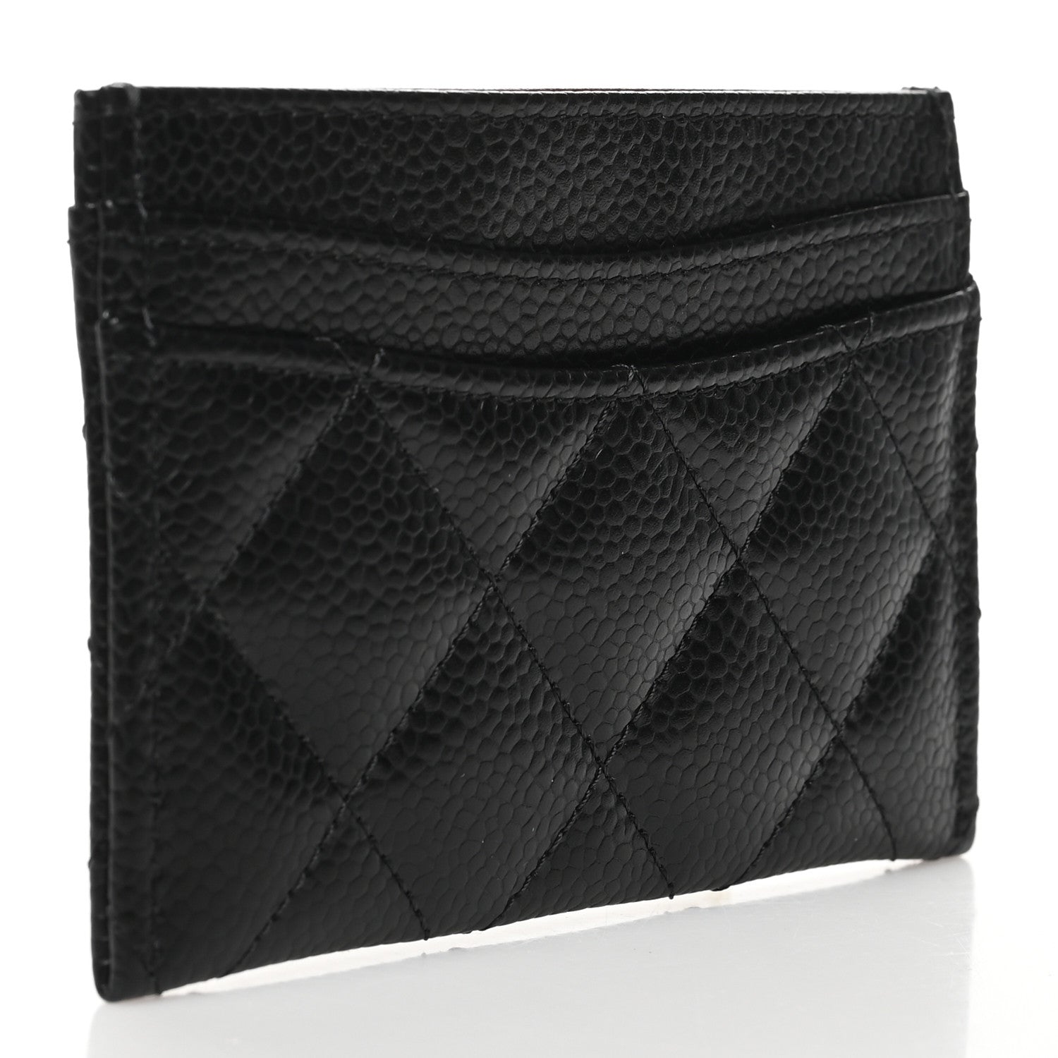 Chanel Caviar Quilted Card Holder Black 3 of 11