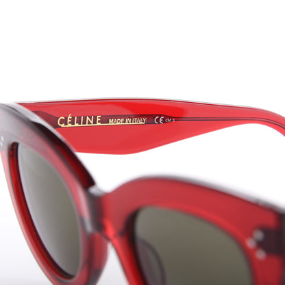 Celine Caty Sunglasses CL 41050/S Red 6 of 6