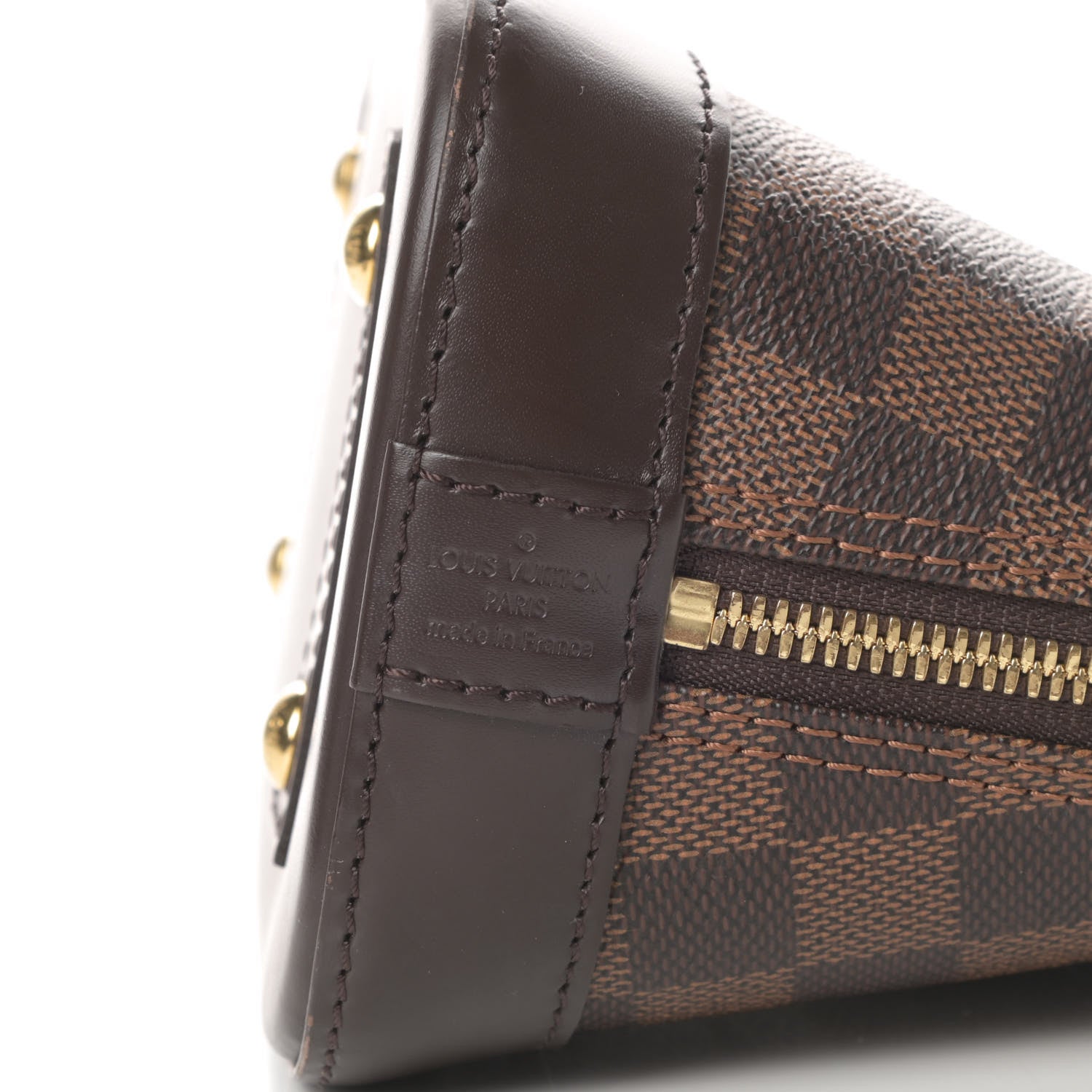 Louis Vuitton Damier Ebene Alma BB 6 of 11
