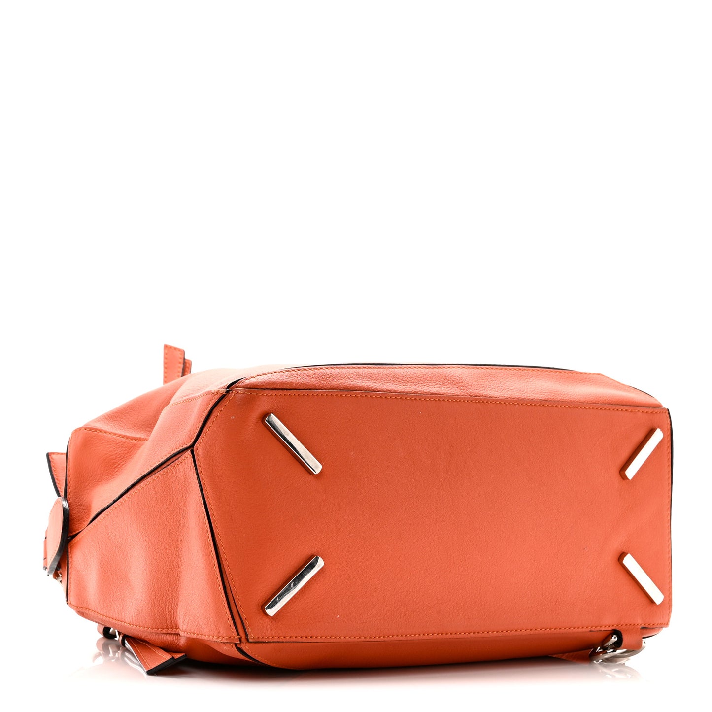 Calfskin Medium Puzzle Bag Orange