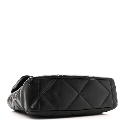 Chanel Lambskin Quilted Large Chanel 19 Flap Black 4 of 10