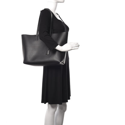 Saint Laurent Calfskin Large Shopping Tote Black 3 of 11
