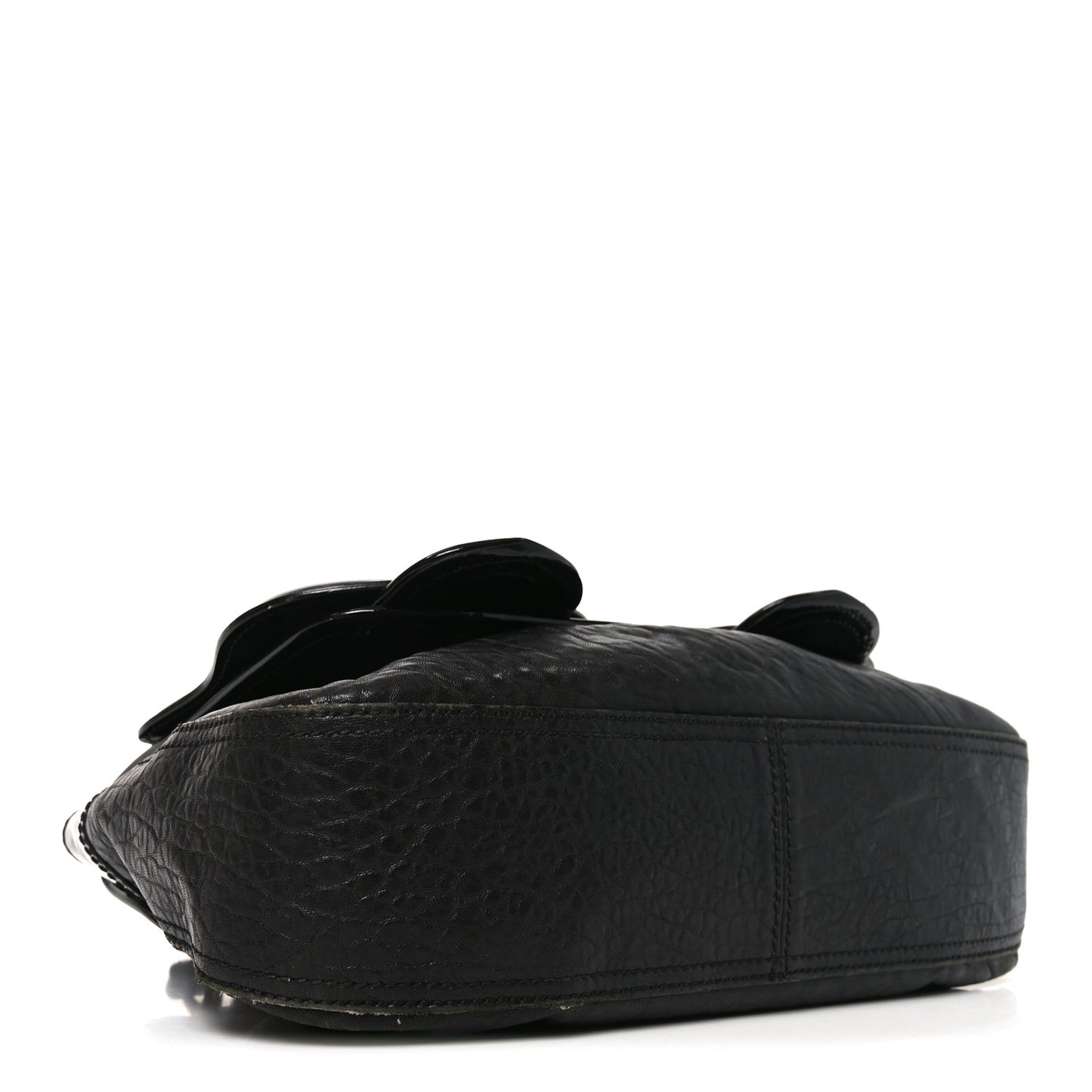 Nappa Patent B Bag Black