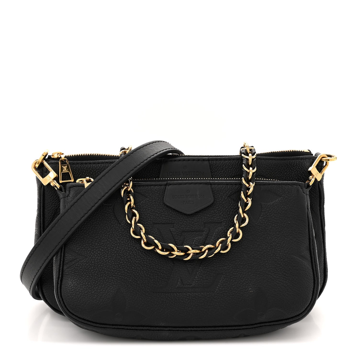 Louis Vuitton Empreinte Monogram Giant Multi Pochette Accessories Black 1 of 16